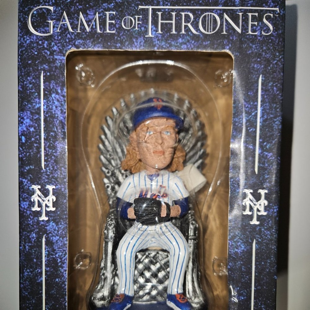 Noah Syndergaard Game of Thrones Bobblehead New York Mets 2019 NEW SGA